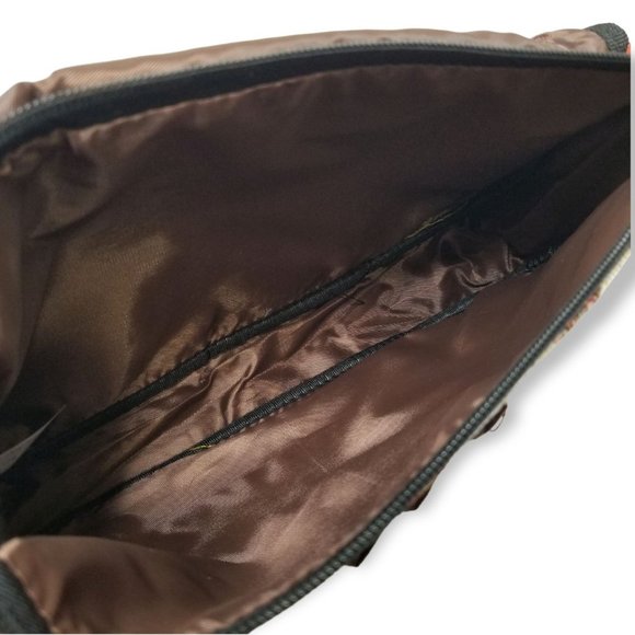 Floral Tapestry Shoulder Bag With Adjustable Strap FairyCore Nature CottageCore - Picture 10 of 10